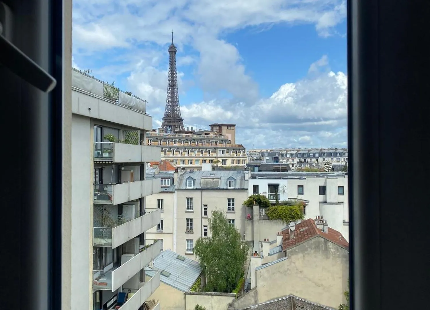 Lumineux 2 Pieces Avec Vue Sur La Tour Eiffel Apartment *